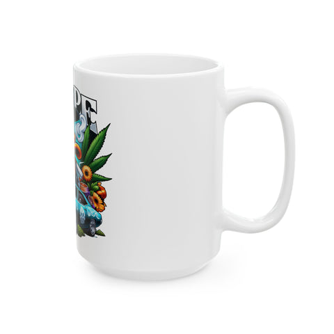 Dope Duck Ceramic Mug - Cool Street Art Design | 11oz & 15oz