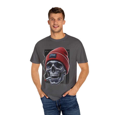 Edgy Skull Graphic Unisex T-Shirt - Streetwear Style for Music Festivals & Everyday Wear