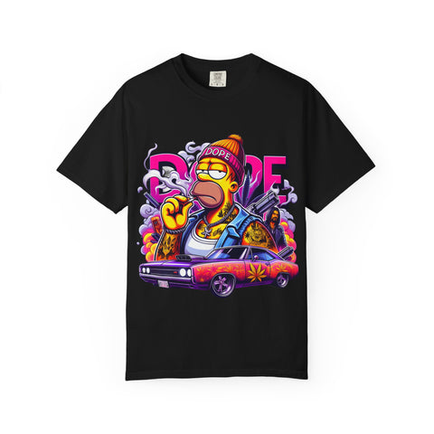 Dope Vibes Unisex Garment-Dyed T-Shirt - Streetwear Style