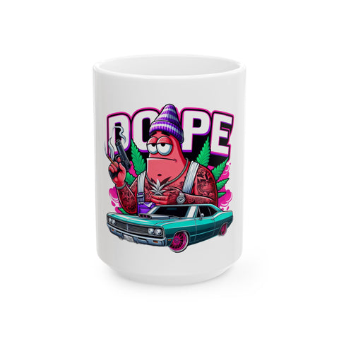 Dope Vibes Ceramic Mug - 11oz & 15oz for Coffee Lovers