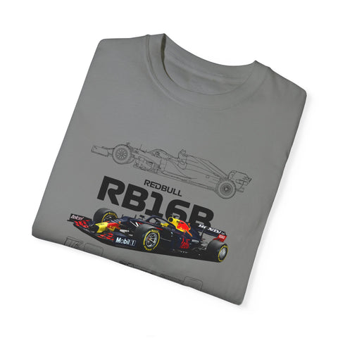 Unisex Garment-Dyed T-shirt - Red Bull Formula 1 Team Graphic Tee
