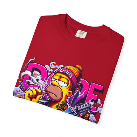 Dope Vibes Unisex Garment-Dyed T-Shirt - Streetwear Style
