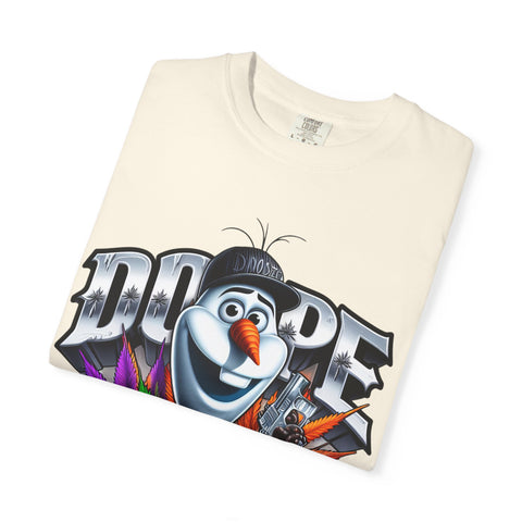 Dope Olaf Graphic T-Shirt for Disney Fans