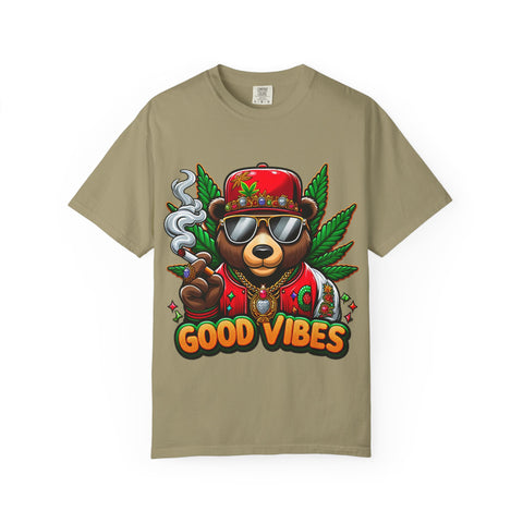 Good Vibes Unisex Garment-Dyed T-Shirt