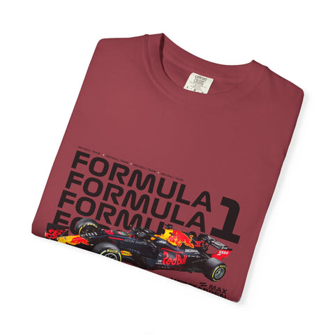 Racing Club Unisex Garment-Dyed T-Shirt - Formula 1 Graphic Tee