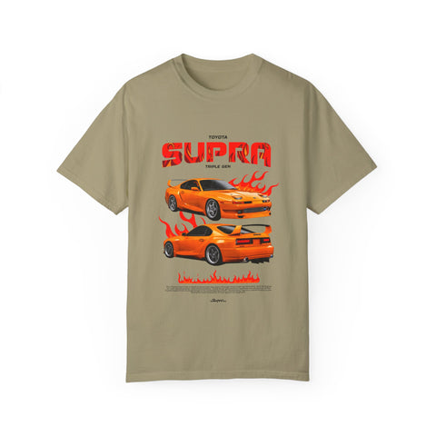 Toyota Supra Vintage Graphic T-Shirt - Perfect for Car Enthusiasts