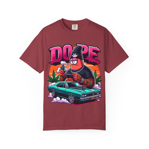 Cool Graphic T-Shirt - 'Dope' Vintage Cartoon Design
