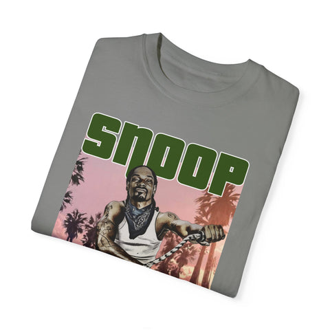 Snoop Dogg Graphic T-Shirt - Retro Grand Theft Auto Design