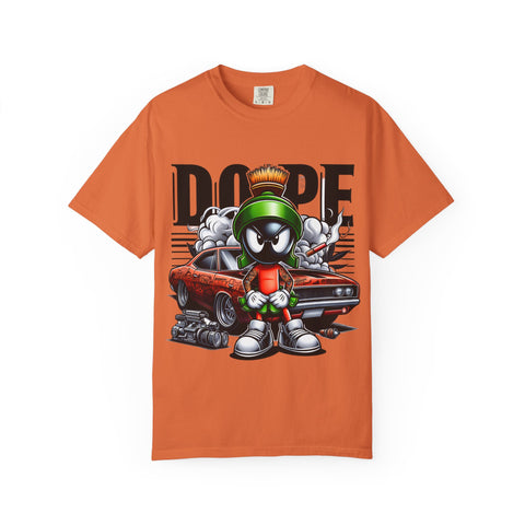 Cool Cartoon Car T-Shirt - Dope Marvin the Martian Design