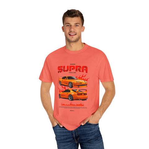 Toyota Supra Vintage Graphic T-Shirt - Perfect for Car Enthusiasts