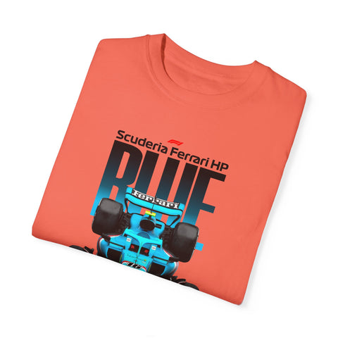 Speedster Unisex Garment-Dyed T-Shirt - Scuderia Ferrari HP Racing Design