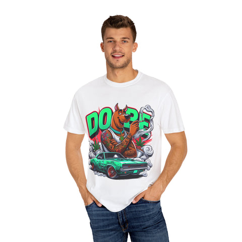 Dope Scooby-Doo Unisex T-Shirt - Vintage Car Design