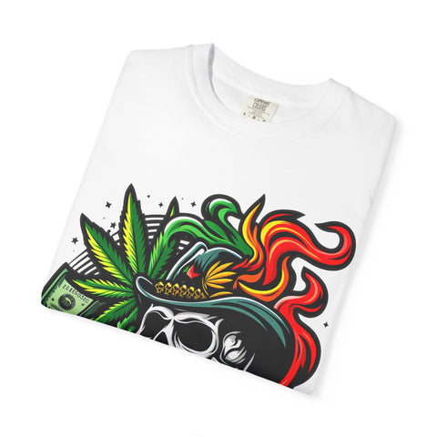 Skull & Smoke T-Shirt | Cool Unisex Graphic Tee for Music Lovers, Festival Wear, Street Style, Gift Idea, Vibrant Design