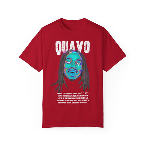 Unisex Garment-Dyed T-Shirt - Quavo Tribute Tee