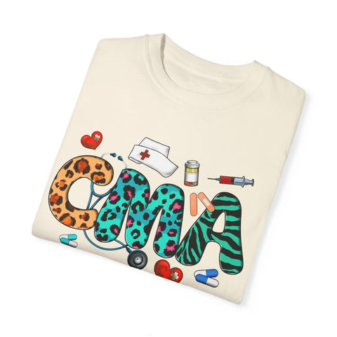Fun Nurse Appreciation T-Shirt - Cute Animal Print Design