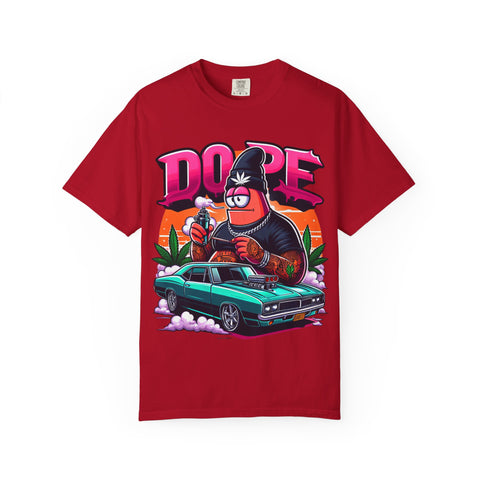 Cool Graphic T-Shirt - 'Dope' Vintage Cartoon Design