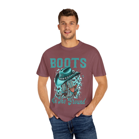 Cowboy Boots Graphic T-Shirt for Western Fashion Lovers