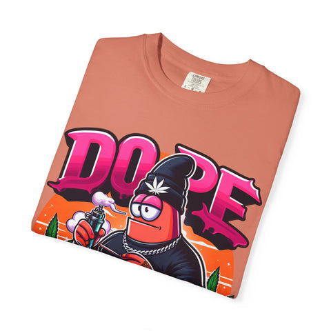 Cool Graphic T-Shirt - 'Dope' Vintage Cartoon Design