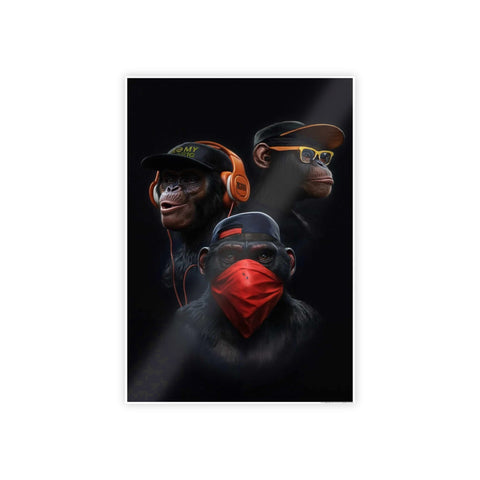 Urban Jungle Gloss Posters – Modern Artwork for Trendy Spaces