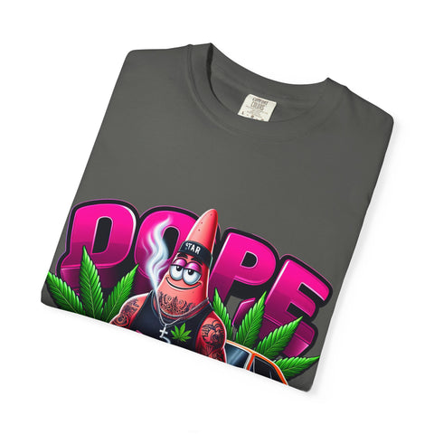 Cool Graffiti T-Shirt - 'DOPE' Graphic Design for Streetwear Lovers