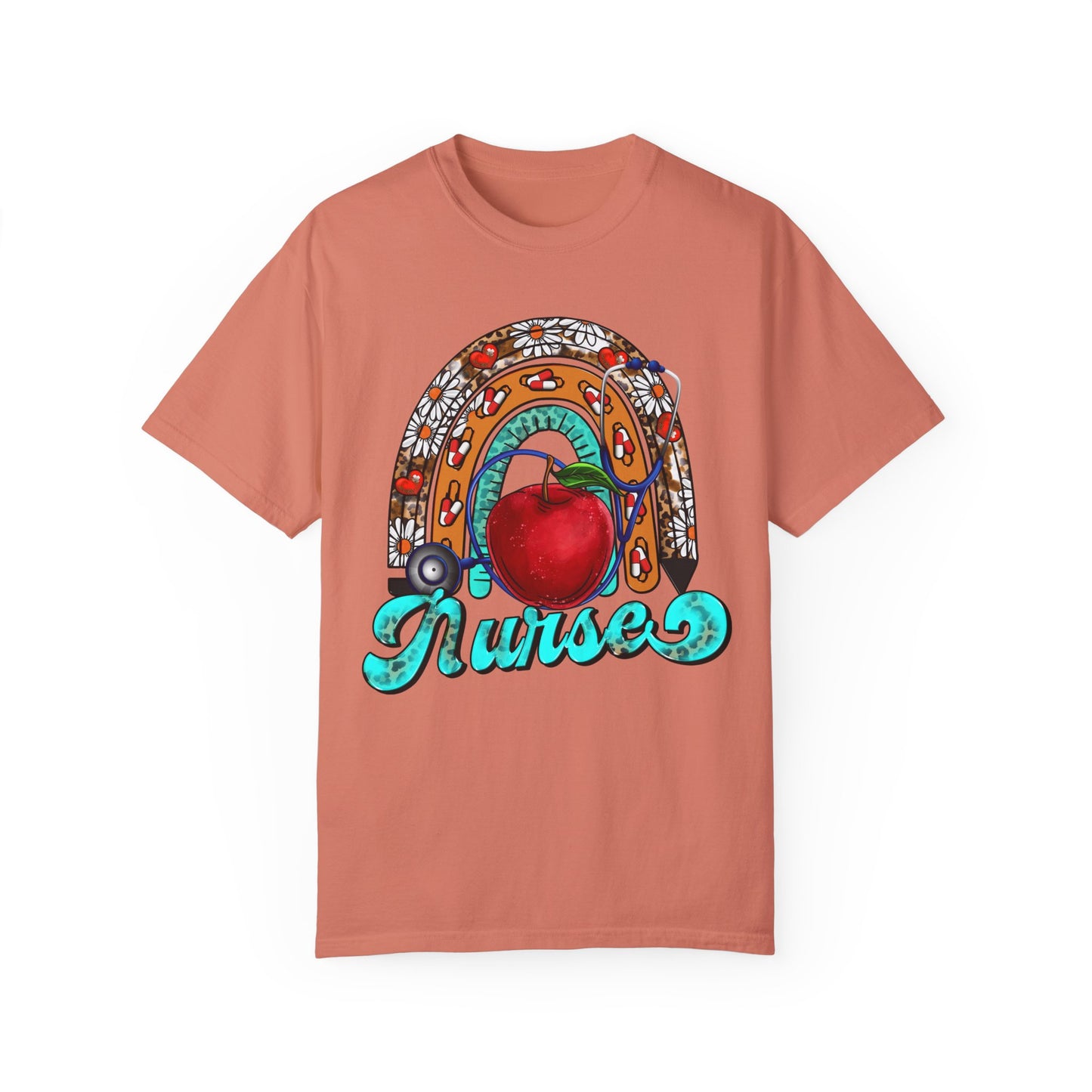 Colorful Nurse Rainbow T-Shirt – Perfect Gift for Healthcare Heroes