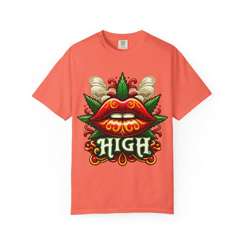 High Vibes Unisex Garment-Dyed T-Shirt