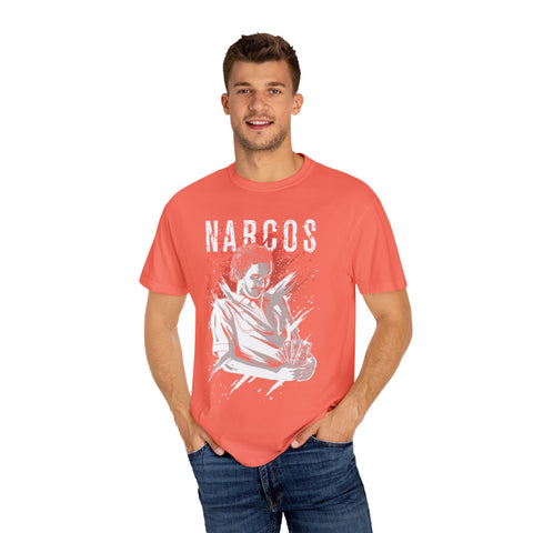 Narcos-Themed Unisex Garment-Dyed T-Shirt for Fans