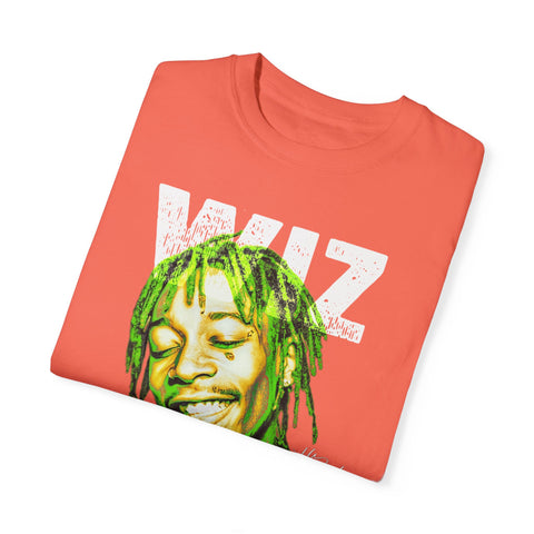 Unisex Garment-Dyed T-Shirt - Celebrate Wiz Khalifa's Legacy - Vibrant Graphic Tee