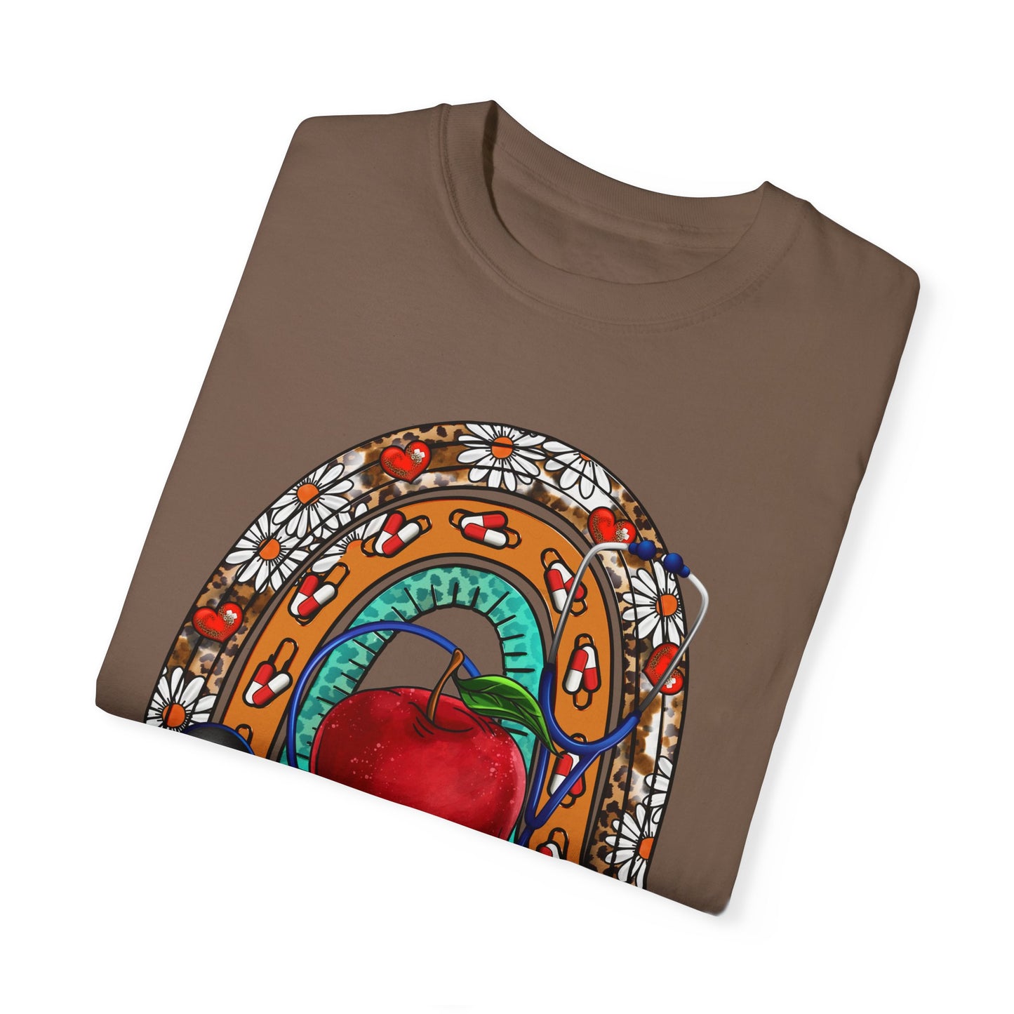 Colorful Nurse Rainbow T-Shirt – Perfect Gift for Healthcare Heroes