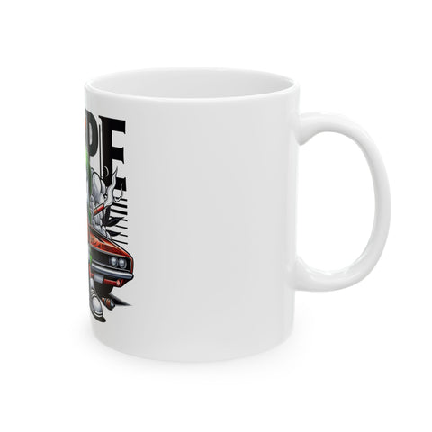 Dope Cartoon Character Ceramic Mug - Perfect Gift for Gamers & Animation Fans