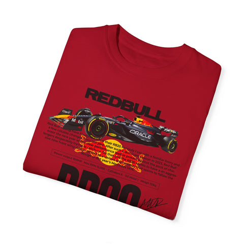 Red Bull Racing T-Shirt - Unisex Garment-Dyed Tee for F1 Fans