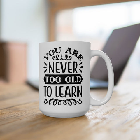 Inspirational Ceramic Mug - Perfect for Coffee Lovers & Gifts