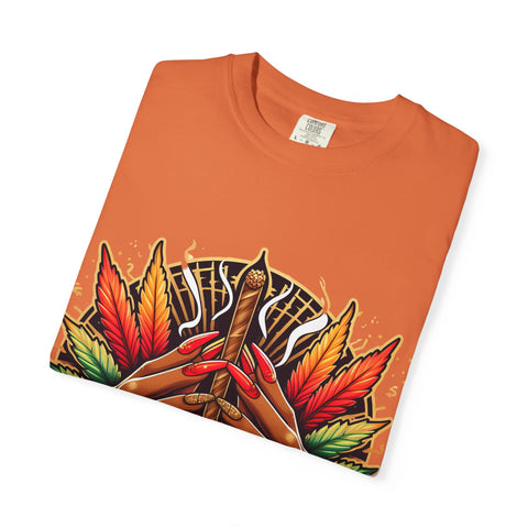 Bohemian Hand-Drawn T-Shirt for Nature Lovers