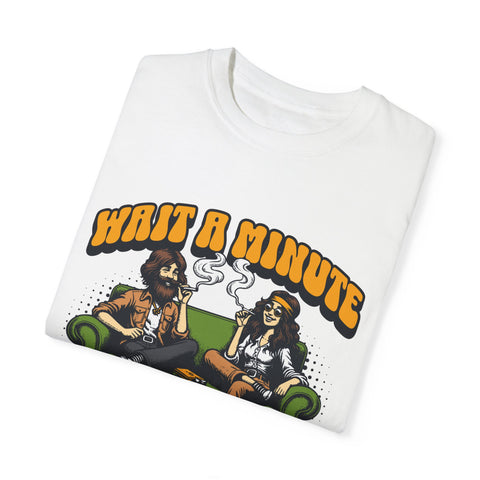 Chill With Friends T-Shirt - Unisex Garment-Dyed Tee