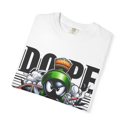 Cool Cartoon Car T-Shirt - Dope Marvin the Martian Design
