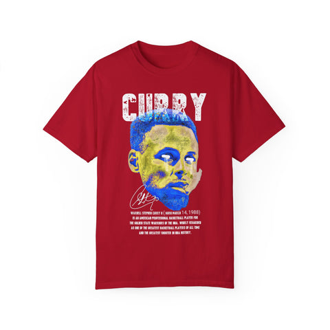 Unisex Garment-Dyed T-Shirt - Stylish Tribute to Curry | Perfect for Basketball Fans