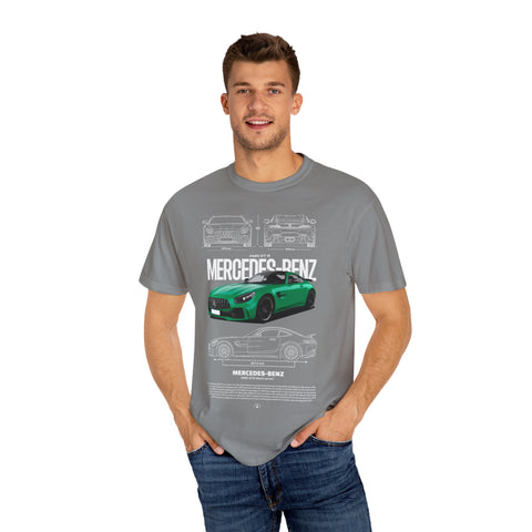 Mercedes-Benz Illustrated Unisex T-Shirt - Car Enthusiast Design