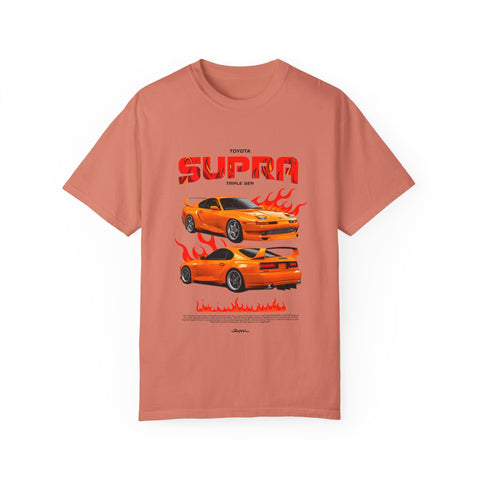 Toyota Supra Vintage Graphic T-Shirt - Perfect for Car Enthusiasts