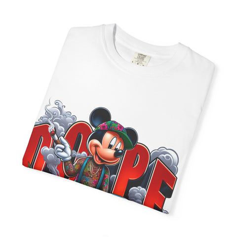 Dope Mickey Mouse Unisex Garment-Dyed T-shirt