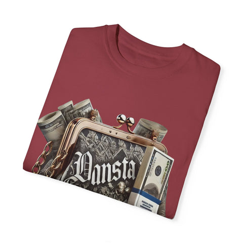 Gangsta Money Bag T-Shirt - Unisex Garment-Dyed Tee