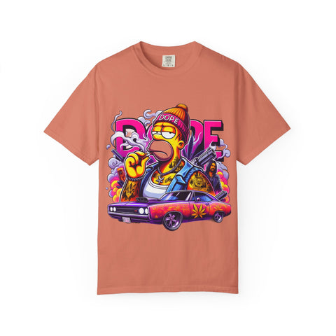 Dope Vibes Unisex Garment-Dyed T-Shirt - Streetwear Style