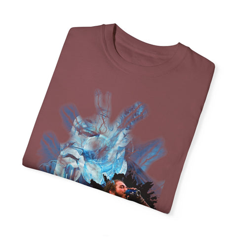 Post Malone Unisex Garment-Dyed T-Shirt - Trendy Music Apparel