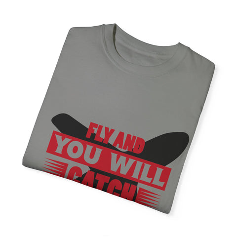 Catch the Swallow T-Shirt - Unisex Garment-Dyed Tee for Adventurers