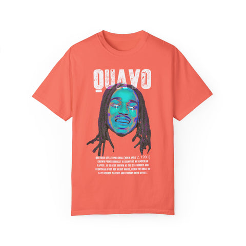 Unisex Garment-Dyed T-Shirt - Quavo Tribute Tee