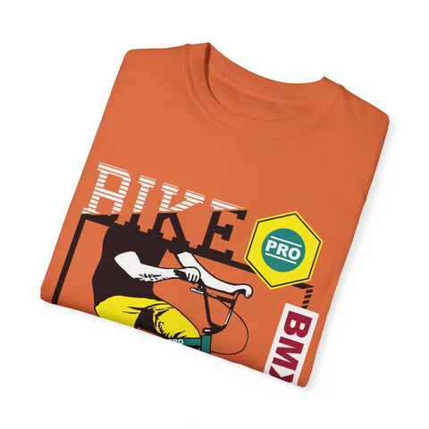 BMX Pro Unisex Garment-Dyed T-shirt - Perfect for Cycling Enthusiasts
