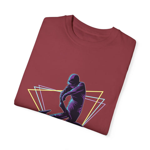 Unisex Freestyle Cycling T-Shirt - Retro Bike Art Tee