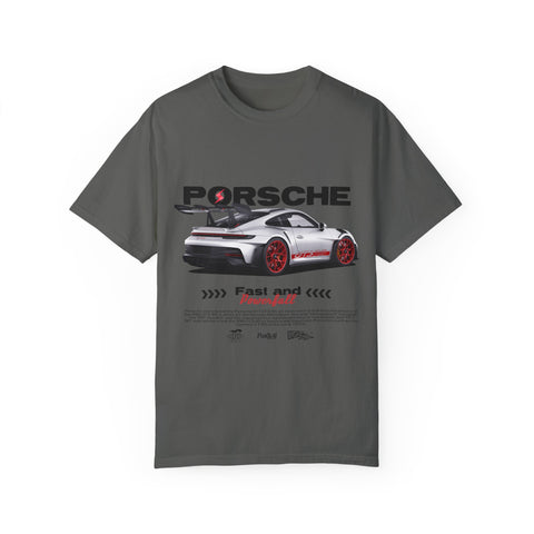 Porsche Racing T-Shirt | Fast and Powerful Graphic Tee for Car Enthusiasts