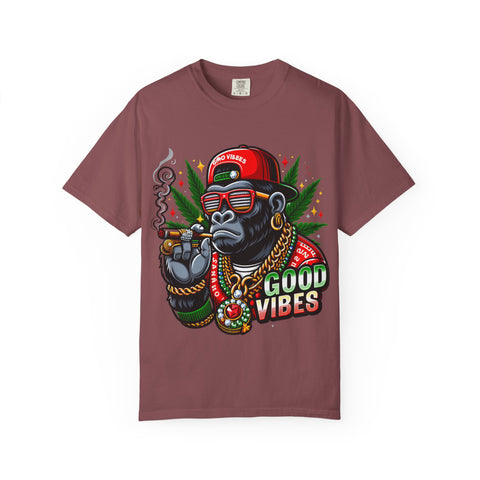 Good Vibes Gorilla Unisex T-Shirt – Fun & Relaxed Style for Chill Occasions