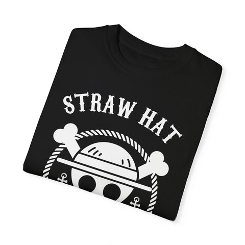 Straw Hat Cruise Graphic T-Shirt - Unisex Garment-Dyed Tee for Fans