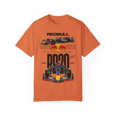 Red Bull Racing T-Shirt - Unisex Garment-Dyed Tee for F1 Fans